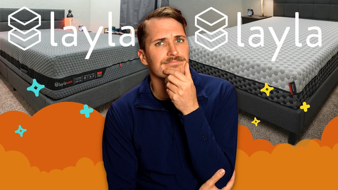 Layla vs Layla Hybrid 1 Mattress Review Guide (NEW) YouTube