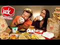 EATING OUR FAVORITES FROM JACK IN THE BOX! (MUKBANG)