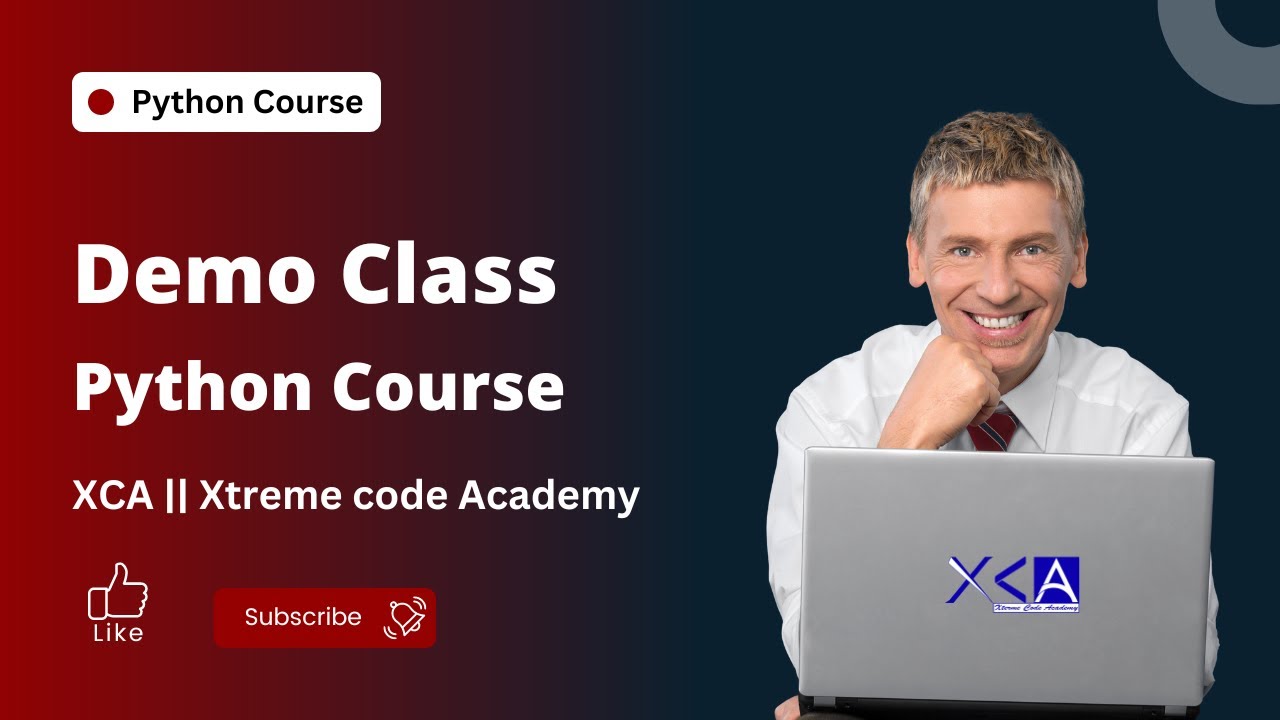 Demo Class and Introduction of Python course || XCA - YouTube