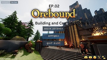 Orebound Ep 02 Unlock automation and begin underground set-up