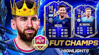 THE FINESSE KING! 👑 RANK 1 FUT CHAMPIONS HIGHLIGHTS - FIFA 22 Ultimate Team