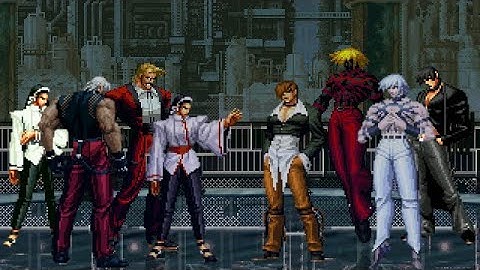[KOF Mugen] Memorial | Rugal & Chizuru Team vs Iori & Orochi Team[ 4vs4 ]