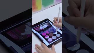 Paleta de sombras de Gravity Falls | Makeup palette trend #gravityfalls #shorts