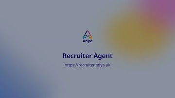AI Recruiter Agent - Adya AI