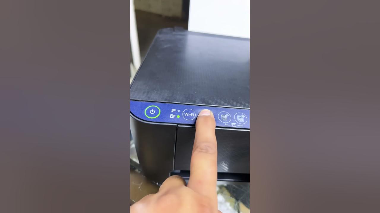How to Get Wireless Password Epson Eco Tank L3251 Printer YouTube
