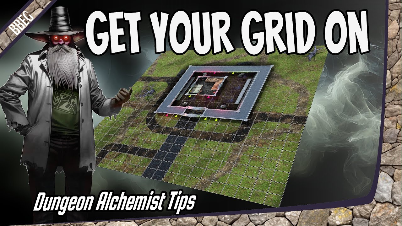 Easy Dungeon Alchemist GRID Tricks You Need To Try! - YouTube