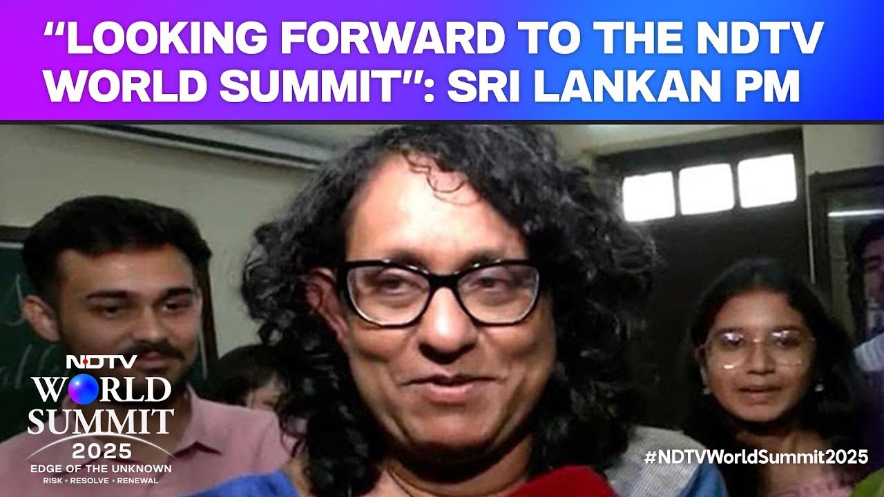 Sri Lankan PM Harini Amarasuriya: "Looking Forward To The NDTV World Summit"