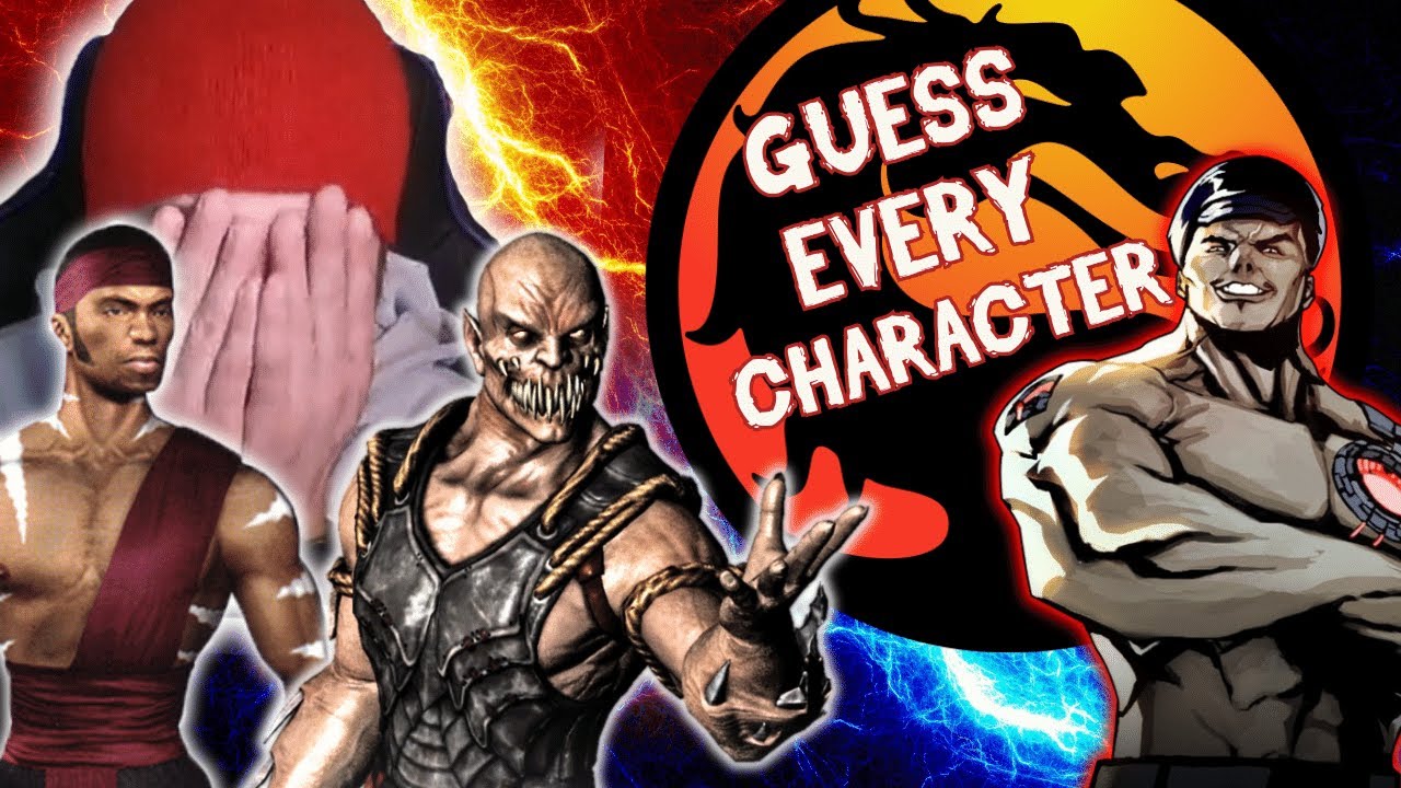 Can I Guess Every MORTAL KOMBAT Character???