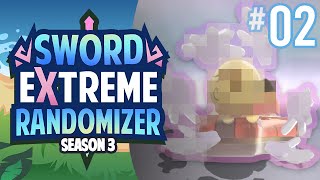 WEIRD LEGENDARY!! | Pokemon Sword EXTREME Randomizer S3 (Episode 2)