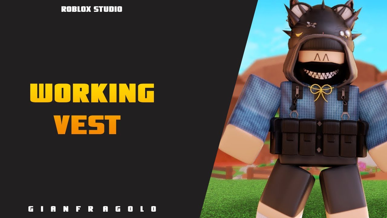 Wearable Vest! Roblox Studio Tutorials YouTube