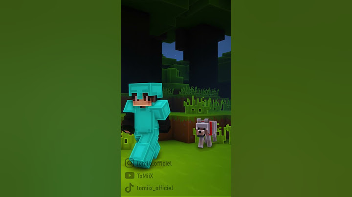 Quand on se connecte à un ancien monde sur Minecraft...