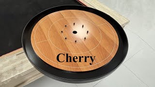 Now on Kickstarter: 2026 ELITE Crokinole Board Season 9 - Cherry & Maple + Cases