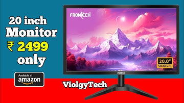 Unboxing & Review Frontech 20 inch LED Monitor