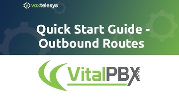 VitalPBX Quick Start Guide - Outbound Route Setup (3.0 version)