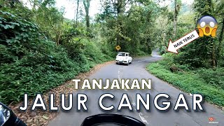 TANJAKAN CANGAR - Perjalanan dari Pacet ke arah BATU naik terus !!!