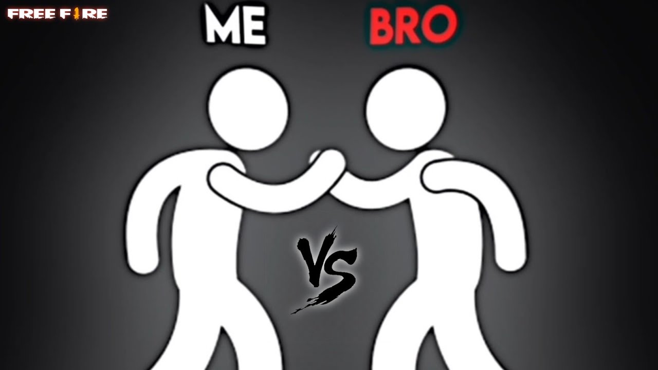 MY BROTHER MY ENEMY! ME VS MY BROTHER 1VS1 ONLY HEADSHOT GAMEPLAY - YouTube
