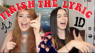 Finish the Lyric Challenge...ONE DIRECTION EDITION