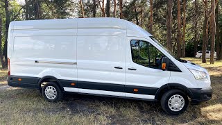 Обзор Ford Transit L4H3 из Германии в макс. комплектации