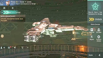 EVE Echoes in game menu exploration