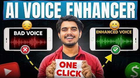 AI Voice Enhancer 🔥 | Remove Noise & Make Studio Quality Clear Audio (Step by Step Guide)