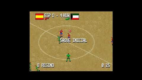 Fever Pitch Soccer - Atari Jaguar - BigPEmu v1.03 - Test Windows 10