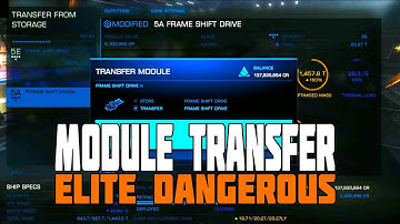 Elite Dangerous - Module Storage and How Many Passengers can fit in a Sidewinder