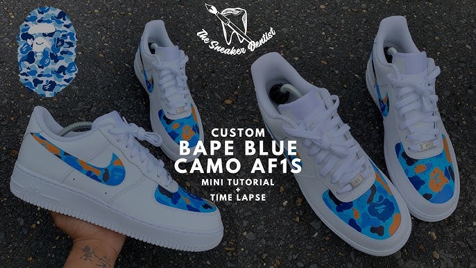 Custom Louis Vuitton Air Force 1's (Time-lapse) 