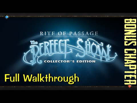 Let's Play - Rite of Passage 1 - The Perfect Show - Bonus Chapter Full Walkthrough