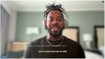 BITCON 2025 - Beyond APIs: Building Interoperable AI Systems w/ MCP & A2A Protocols w/ William Hill