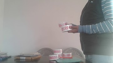 Unboxing of Fragile with care Tape 2 inch.