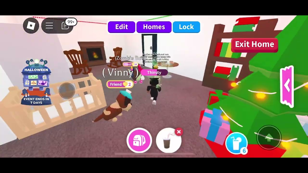 Christmas house build tutorial in Adopt Me - YouTube