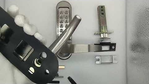 Zinc Alloy Lockey Digital Door Lock Reset Code Combination Push Button Mechanical Code Lock
