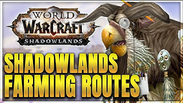 WoW: All My Shadowlands Farming Route Exports