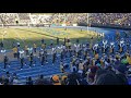 North Carolina A&T Marching Band headed to the stands. 9/25/21