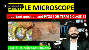 Optical instruments microscope || Ray optics | simple microscope | optical instruments class 12 neet