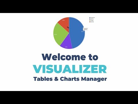 Welcome To Visualizer: Tables And Charts Manager Plugin For WordPress