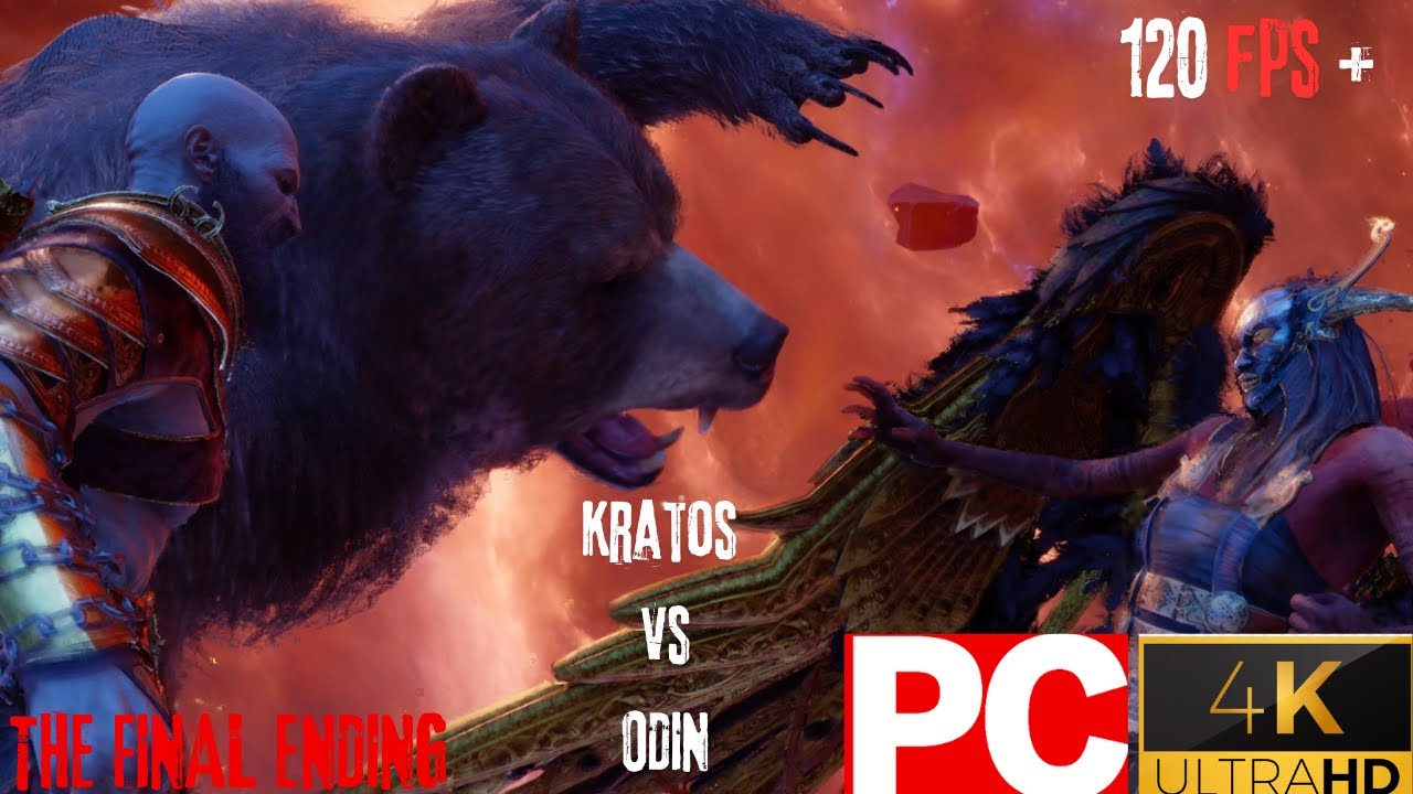 Kratos's Arsenal vs. ODIN's Brutality – God of War Ragnarok - FINAL PART (4K No Commentary)