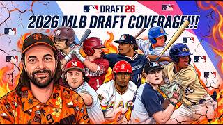 2026 MLB DRAFT COVEREAGE - Round 1 Picks 1-10!!!