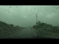 [4K 드라이브 영상] 20230723 평택시흥고속도로 군자JC-서평택JC(4K) #asmr #드라이브 #고속도로주행 #빗소리