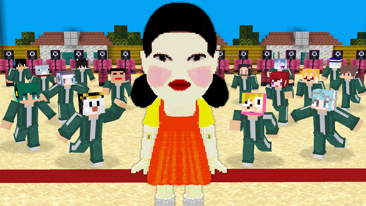 神回 イカゲーム In マインクラフト マイクラ Minecraft Summary マイクラ動画