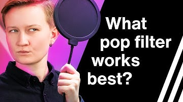 What is the best pop filter? Comparison and measurements