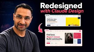 Existing Website ko Claude Design se Redesign kiya, Full Walkthrough in Hindi