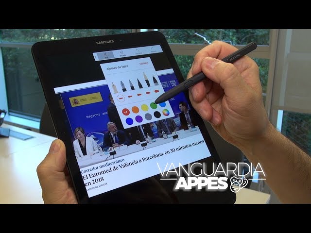 Stylet S Pen de la Galaxy Tab S3