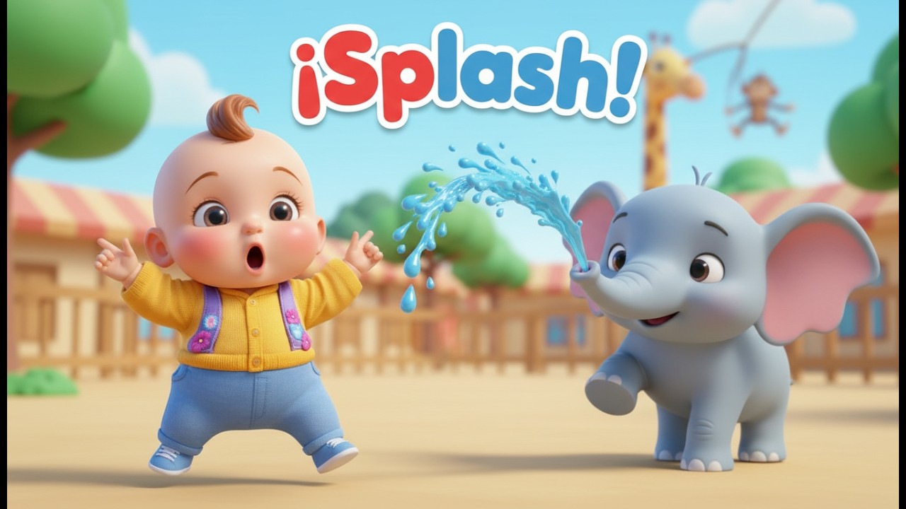 Canciόn del Bebé Va al Zoológico 🦁🐘 Canción Infantil Educativa en Español Para Niños