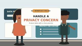 Handling a Data Privacy Concern in English | B2 Conversation