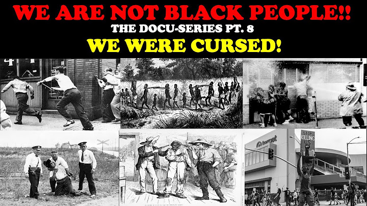 WE ARE NOT BLACK PEOPLE! (DOCU-SERIES PT. 8) WE WERE CURSED!