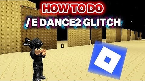 How To Do The /e dance2 Glitch in Roblox! (WORKING)