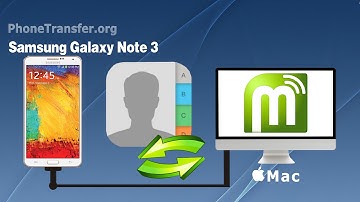 Galaxy Note 3 Contacts Backup & Restore on Mac, Backup and Restore Contacts on Galaxy Note 3