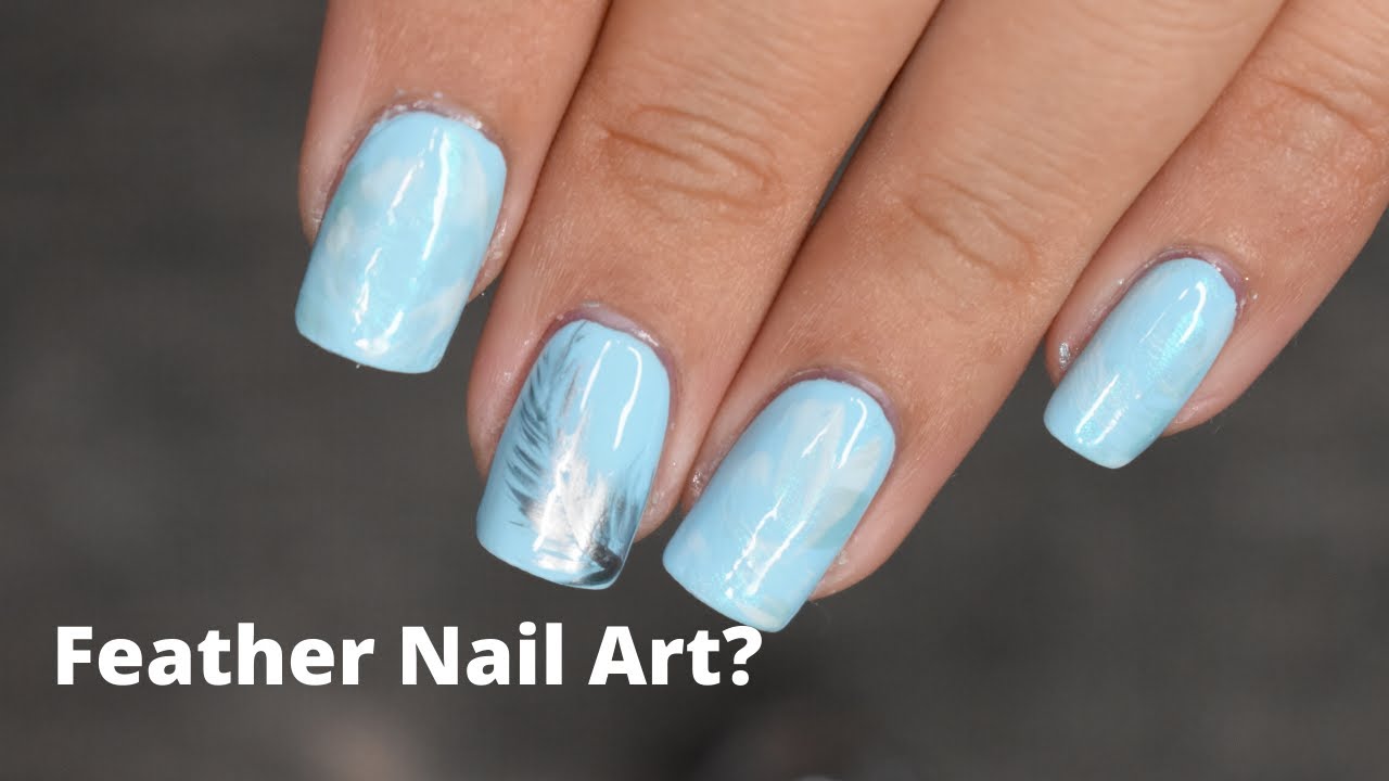 Feather Nail Art Inspiration on Pinterest - wide 10