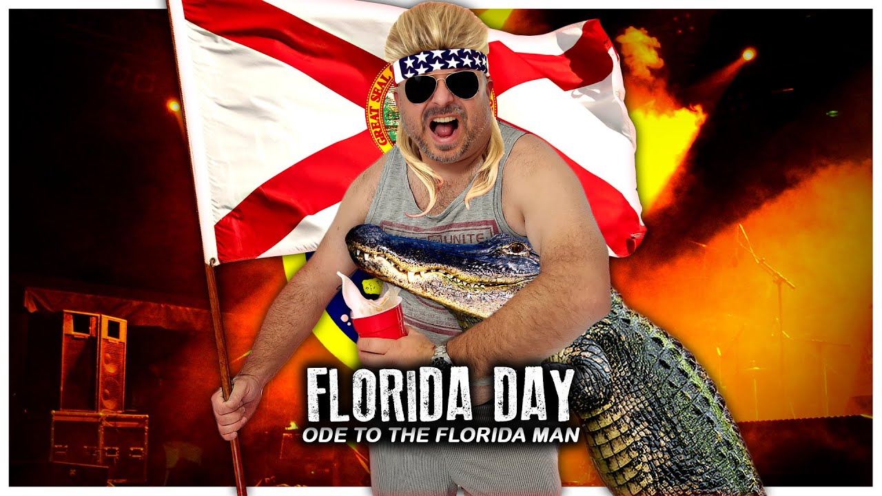 ⚫ LIVE National Florida Day an Ode to Florida Man YouTube